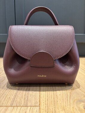 Polene Numéro Un Nano - Edition Textured Burgundy